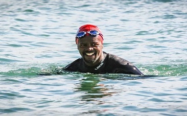 Kayamandi sport hero  Kayamandi, Songo Fipaza, swimming, Olympic gold, sport, youth 
development