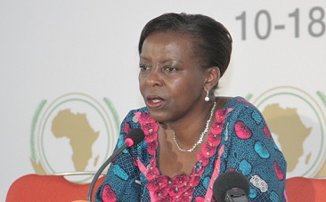 Louise Mushikiwabo, foreign affairs minister of Rwanda Louise Mushikiwabo, Foreign Affairs Minister of Rwanda, African Union, 
summit