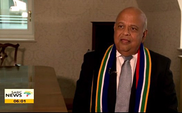 finance minister pravin gordhan south africa, finance minister pravin gordhan, roadshow, business leaders, south african reserve bank, London, new york, boston