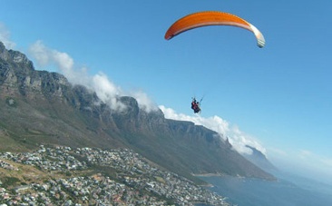 Paragliding in Cape Town 