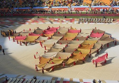 African welcome wins players' hearts African welcome wins players' hearts