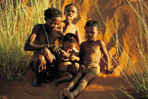 A San (Bushman) family