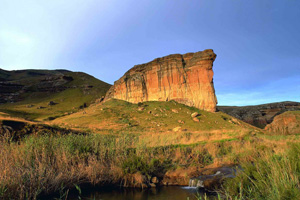 Sentinel Rock in the Golden Gate Highlands Park