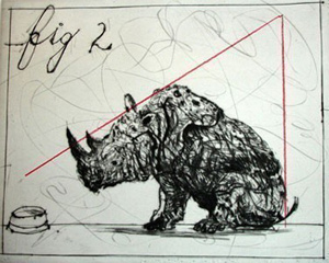 In <i>A rhino drawing for The Magic Flute