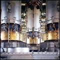 Pressure rings installed on a custom-designed Bateman electrode system