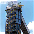 A rapid rail-loading system, used for loading materials onto trains at high speed with little contamination