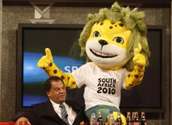 2010 Fifa World Cup mascot Zakumi 2010 Fifa World Cup mascot Zakumi