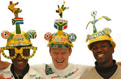 Makarapa: the South African soccer fan's hard hat Makarapa: the South African soccer fan's hard hat