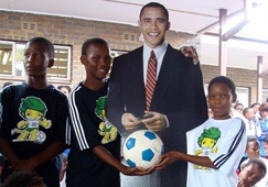 Obama could be at the World Cup Obama could be at the World Cup