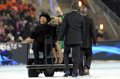 Nelson Mandela's last public appearance 