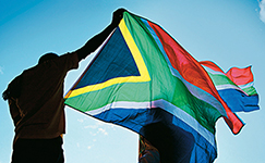 sa flag south africa, facts, democracy, economy, education, population, languages