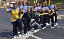 South African traditional group Ladysmith Black Mambazo Ladysmith Black Mambazo, grammy