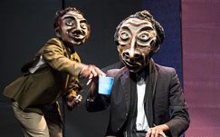 Waterline puppets at Arts Festival national arts festival, naf, grahamstown, arts and 
culture, stage, dance, music, theatre, gallery