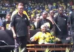 African National Congress in show of strength 