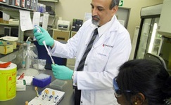 Professor Salim Abdool Karim of the Centre for the Aids Programme of Research in South Africa Professor Salim Abdool Karim of the Centre for the Aids Programme of Research in South Africa