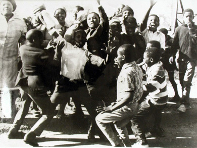 Soweto students in 1976