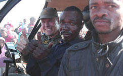 Vusimuzi Mbatha and helicopter vusimuzi mbatha, helicopter, jobless, siza, scrap metal