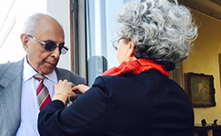 ahmed kathrada ahmed kathrada, french honour, medal, anti apartheid hero