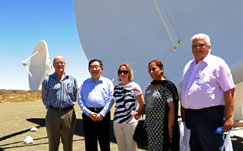 BRICS ministers visit the Square Kilometre Array site 