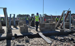 Pelican Park housing, pelican park, breaking new ground, gap housing, habitat for 
humanity, cape town