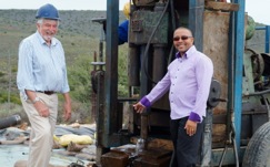 The Klein Karoo Rural Water Supply Scheme aims to increase water security. kkrwss, water, rural water supply scheme, karoo, pump, drilling