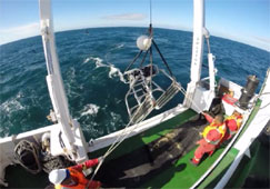 Ocean floor video to track trawlers' footprint 