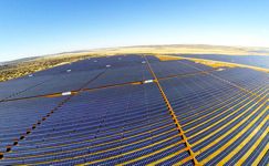 The Jasper solar plant in the Northern Province, South Africa. 