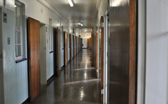 nelson mandela, robben island, cell block