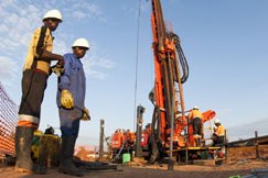 Exploration drilling in the Democratic Republic of Congo 