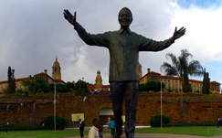 Mandela statue at Union Buildings nelson mandela statue, union buildings, pretoria, tshwane