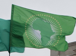 AU flag african union, au, summit, agenda 2063, south africa