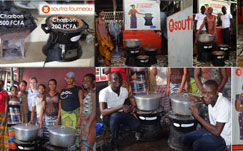 Cooking stove Soutra Fourneau ecosur afrique, carbon credit, carbon emission, west africa, soutra fourneau