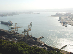 The port of Durban The port of Durban