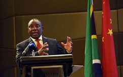 Cyril Ramaphosa trade, export, import, value add, beneficiation, china-south africa 
business forum, cyril ramaphosa, china