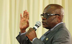 South African Mineral Resources Minister Ngoako Ramathlodi 
