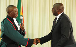 South African Finance Minister Nhlanhla Nene 