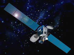 Intelsat communications satellite Intelsat communications satellite