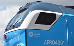 The high-powered Afro 4000-series diesel locomotive 