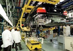 BMW manufacturing plant in Rosslyn, Gauteng province 