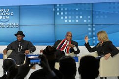 Nigerian President Goodluck Jonathan and South African President Jacob Zuma at Davos 2013 Nigerian President Goodluck Jonathan and South African President Jacob Zuma at Davos 2013