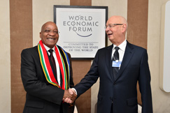 Zuma and Schwab wef, world economic forum, davos, jacob zuma, klaus schwab Zuma and Schwab wef, world economic forum, davos, jacob zuma, klaus schwab