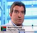 Niall Fitzgerald, chairman of Reuters