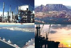 Cape Town and Saldanha harbours 