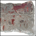 The Linton painting, a superb example of San rock art from the farm Linton in the Eastern Cape