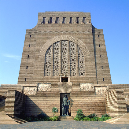 The Voortrekker monument outside Tshwane in Gauteng 