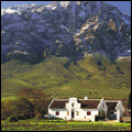 A Cape Dutch homestead near Ceres in the Western Cape