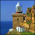 The lighthouse at Cape Point - the southern tip of Africa - in the Western Cape