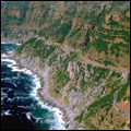 Chapmans Peak Drive near Cape Town, Western Cape