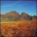 Hikers in the Drakensberg