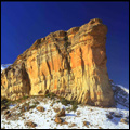 The sentinel rock formation, Golden Gate Highlands National Park